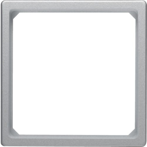 Q.x Pierścień przejściowy do płytki centralnej 50 x 50 mm, alu aksamit 11096074 HAGER BERKER