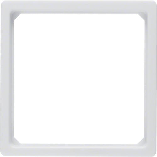 Q.x Pierścień adaptacyjny do płytki czołowej 50x50mm biały, aks 11096079 HAGER BERKER