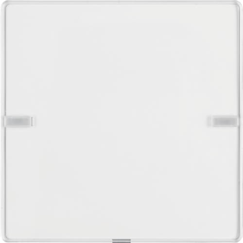 KNX e/s Q.x Przycisk 1-kr z polem opis., diod. LED RGB i czuj. temp., biały 80141329 HAGER BERKER