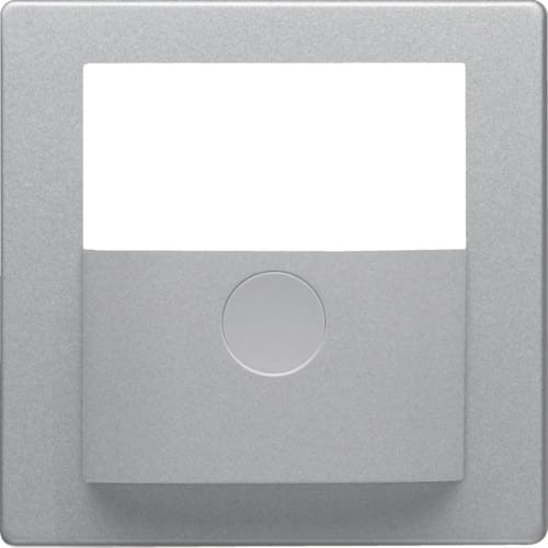 KNX e/s Q.x Płytka czołowa do modułu czujnika ruchu KNX, alu aksamit, lak. 80960421 HAGER BERKER