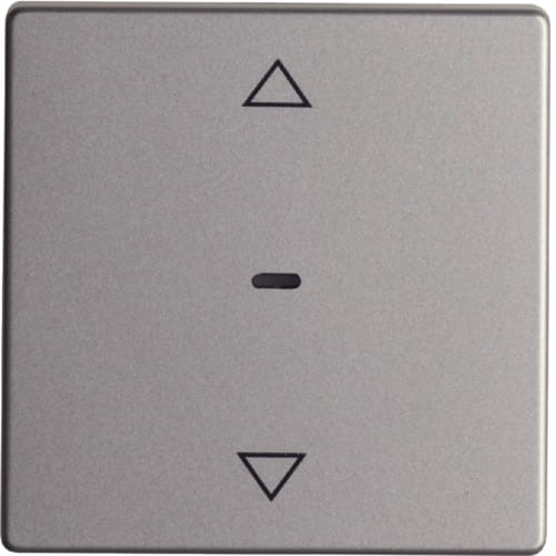 Q.x Przycisk żaluzjowy komfort do sterowników żaluzjowych alu aks, lak 85241124 HAGER BERKER