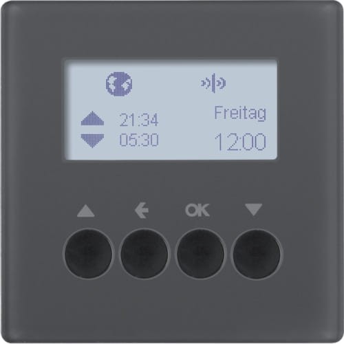 Q.x KNX RF quicklink Łącznik żaluzj. ster. żaluzj. mech. zas., ant, aks lak 85745126 HAGER BERKER