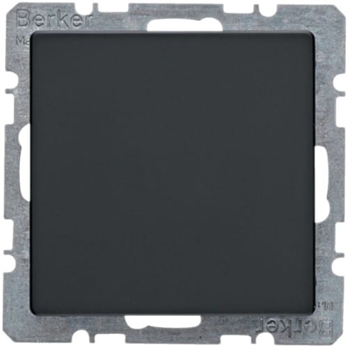 Q.x Zaślepka z płytką czołową, z cokołem i pazurkami, ant aks, lak 6710096086 HAGER BERKER