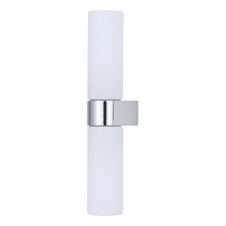 Lampa ścienna Kinkiet Łazienkowy NATALIE II CHROME 10726 NOWODVORSKI Lighting IP44 do łazienki G9 x2 nowoczesna oprawa oświetleniowa obok lustra nad lustro w łazience podwójny dwustronny chrom Inspiracje Premium
