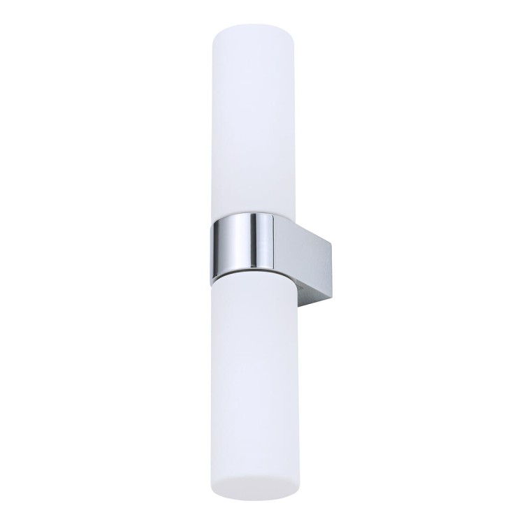 Lampa ścienna Kinkiet Łazienkowy NATALIE II CHROME 10726 NOWODVORSKI Lighting IP44 do łazienki G9 x2 nowoczesna oprawa oświetleniowa obok lustra nad lustro w łazience podwójny dwustronny chrom Inspiracje Premium