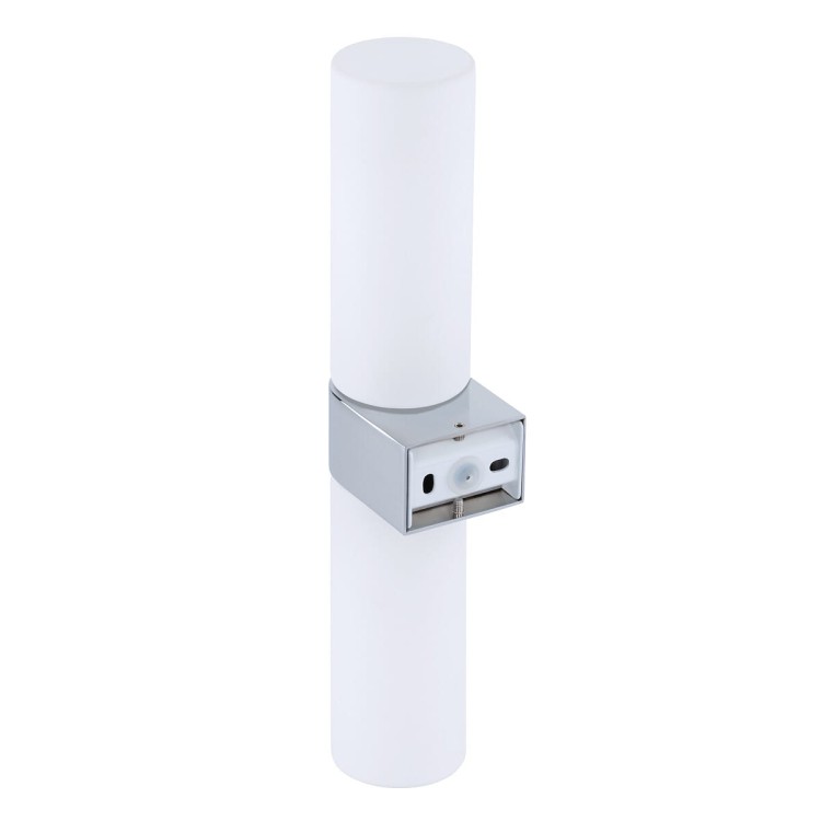 Lampa ścienna Kinkiet Łazienkowy NATALIE II CHROME 10726 NOWODVORSKI Lighting IP44 do łazienki G9 x2 nowoczesna oprawa oświetleniowa obok lustra nad lustro w łazience podwójny dwustronny chrom Inspiracje Premium