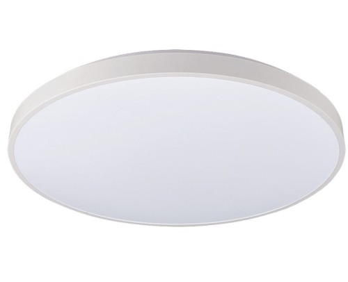Lampa sufitowa Industrialna Loft AGNES ROUND LED PRO WHITE 10980 NOWODVORSKI Lighting 32W 4000K oświetleniowa plafon nowoczesny do kuchni korytarza biały biała metal Inspiracje Premium