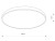 Lampa sufitowa Industrialna Loft AGNES ROUND LED PRO WHITE 10980 NOWODVORSKI Lighting 32W 4000K oświetleniowa plafon nowoczesny do kuchni korytarza biały biała metal Inspiracje Premium