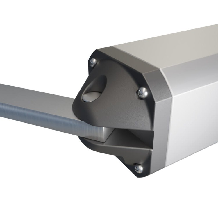Siłownik Napęd do bramy skrzydłowej jednoskrzydłowej Tousek SWING 225 AEB/29N 1-siłownik 11210210 400kg 1,8m 230V skrzydłowy 1-skrzydłowy 1-skrzydłowej 1-skrzydłowych lewostronny i prawostronny bram skrzydłowych Srebrny Szary automat silnik