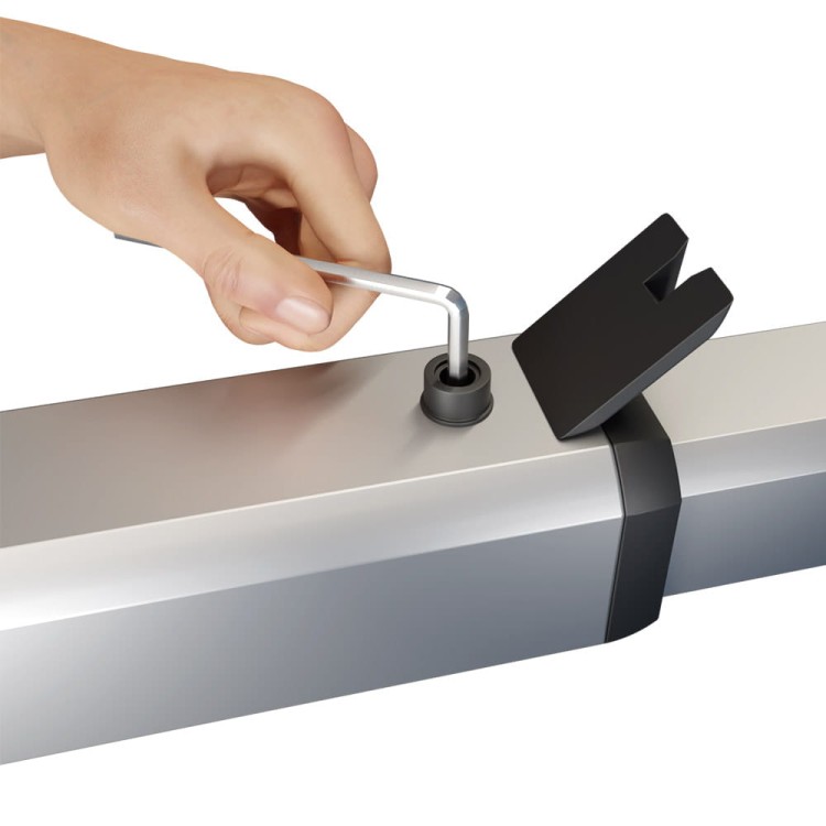 Siłownik Napęd do bramy skrzydłowej jednoskrzydłowej Tousek SWING 265 AEB/29N 1-siłownik 11220080 600kg 2,5m 230V skrzydłowy 1-skrzydłowy 1-skrzydłowej 1-skrzydłowych lewostronny i prawostronny bram skrzydłowych Srebrny Szary automat silnik