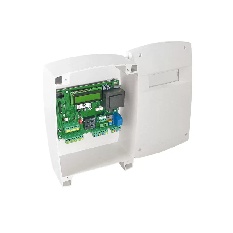 Napęd do bramy skrzydłowej dwuskrzydłowej Tousek SWING 225 AEB/29N 2-siłowniki S12671M 800kg 3,6m 230V skrzydłowy 2-skrzydłowy 2-skrzydłowej 2-skrzydłowych bram skrzydłowych Srebrny Szary automat silnik zestaw