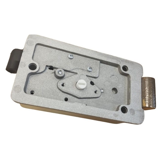 Elektrozamek Tousek 13810120 z wkładką wewnętrzną 24V DC do napędów bram skrzydłowych