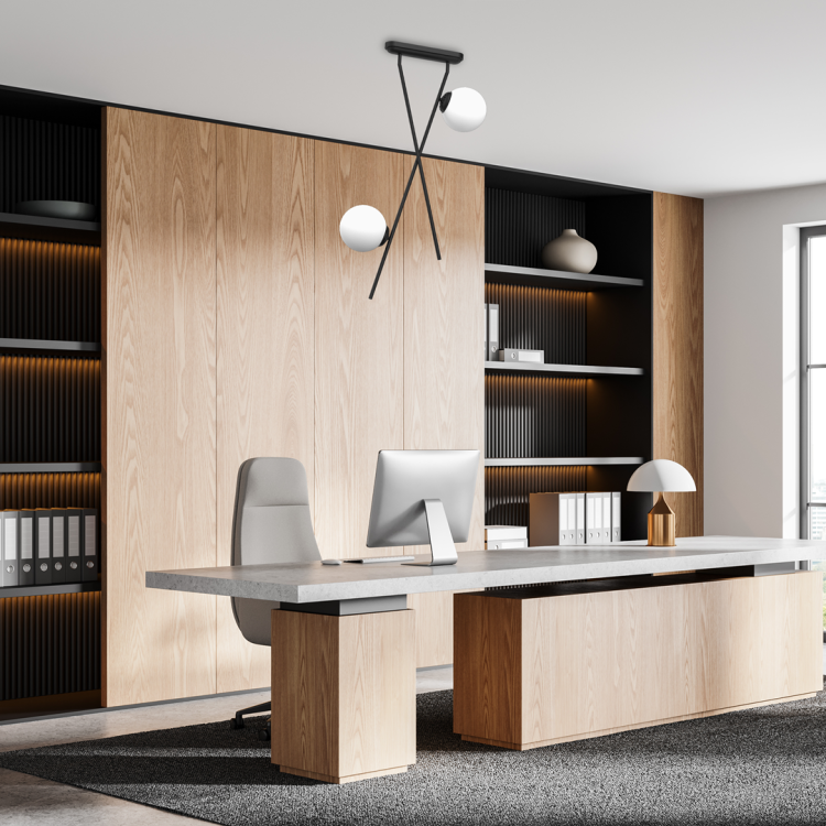 Lampa sufitowa wisząca INTER 2xE14 MLP0973 Milagro 2x E14 nowoczesna oprawa oświetleniowa czarna czarny zwis Inspiracje Premium