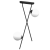 Lampa sufitowa wisząca INTER 2xE14 MLP0973 Milagro 2x E14 nowoczesna oprawa oświetleniowa czarna czarny zwis Inspiracje Premium