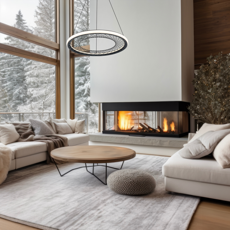 Lampa sufitowa wisząca NEST 43W LED śr. 61cm ML0524 Milagro nowoczesna oprawa oświetleniowa świecący okręg czarny czarna zwis Inspiracje Premium