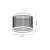 Lampa sufitowa Guarda 43W LED śr. 51cm ML0528 Milagro nowoczesna oprawa oświetleniowa okrąg z drutów druciana czarna Inspiracje Premium