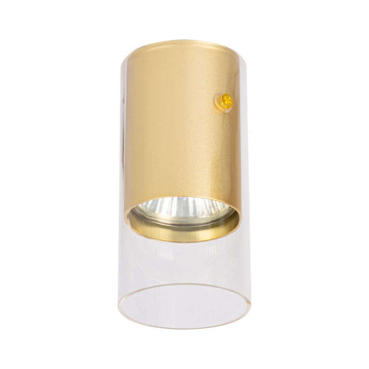 Lampa sufitowa natynkowa Loft Ricky Downlight Złoty 1xGU10 ML0688 Milagro 1x GU10 6cm Spot oświetleniowa Industrialna nowoczesna ścienna kinkiet metal złota Inspiracje Premium