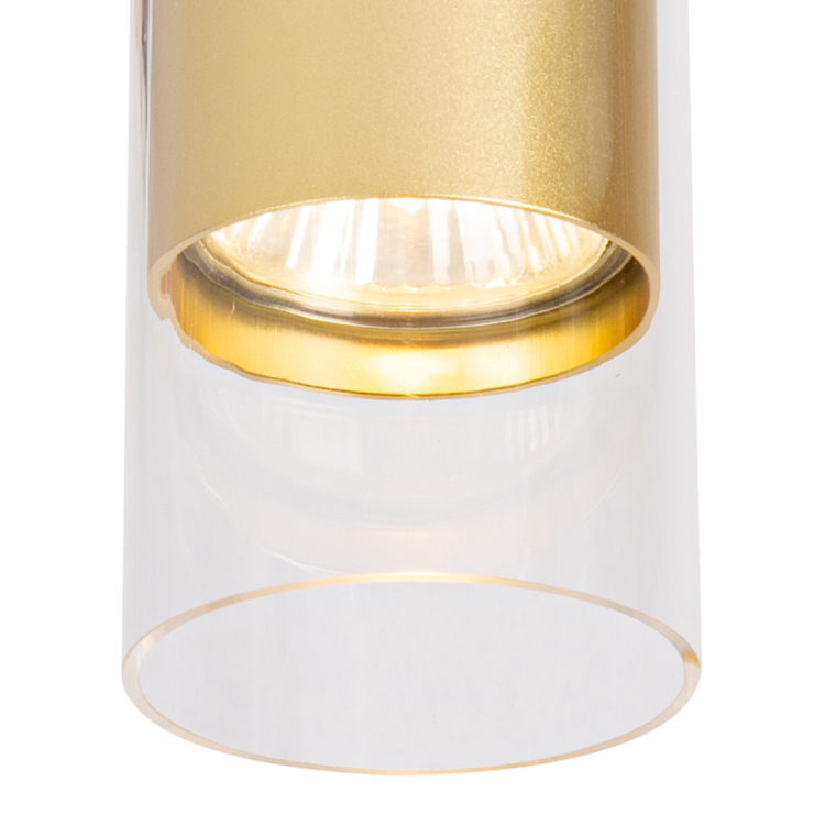 Lampa sufitowa natynkowa Loft Ricky Downlight Złoty 1xGU10 ML0688 Milagro 1x GU10 6cm Spot oświetleniowa Industrialna nowoczesna ścienna kinkiet metal złota Inspiracje Premium