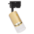Lampa szynowa Reflektor szynowy jednofazowa Ricky Track Złoty 1xGU10 ML0690 Milagro GU10 Loft nowoczesna sufitowa ścienna oświetlenie szynowe 230V do szynoprzewodu czarny czarno złota Inspiracje Premium