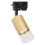 Lampa szynowa Reflektor szynowy jednofazowa Ricky Track Złoty 1xGU10 ML0690 Milagro GU10 Loft nowoczesna sufitowa ścienna oświetlenie szynowe 230V do szynoprzewodu czarny czarno złota Inspiracje Premium