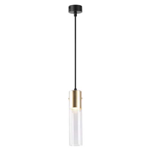 Lampa sufitowa wisząca Loft Ricky Złoty 1xGU10 ML0845 Milagro 1x GU10 Spot oświetleniowa zwis Industrialna nowoczesna metal czarna czarno złota Inspiracje Premium