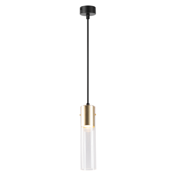 Lampa sufitowa wisząca Loft Ricky Złoty 1xGU10 ML0845 Milagro 1x GU10 Spot oświetleniowa zwis Industrialna nowoczesna metal czarna czarno złota Inspiracje Premium