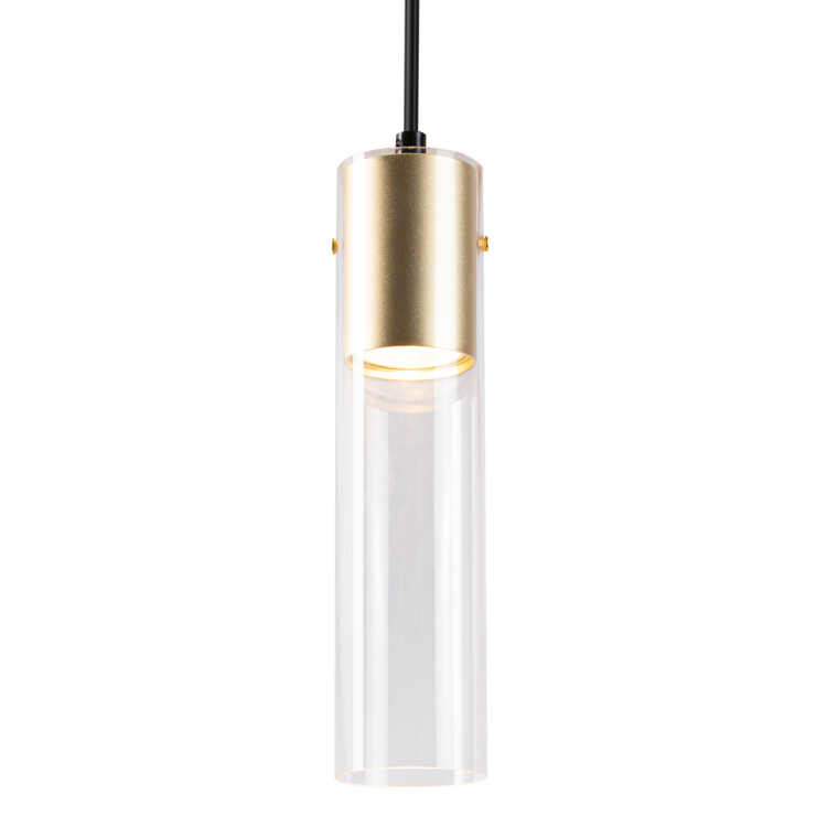 Lampa sufitowa wisząca Loft Ricky Złoty 1xGU10 ML0845 Milagro 1x GU10 Spot oświetleniowa zwis Industrialna nowoczesna metal czarna czarno złota Inspiracje Premium