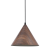 Lampa sufitowa wisząca Bosco 1xE27 MLP0871 Milagro 1x E27 30cm nowoczesna oprawa oświetleniowa okrągła metal w kolorze drewna zwis Inspiracje Premium