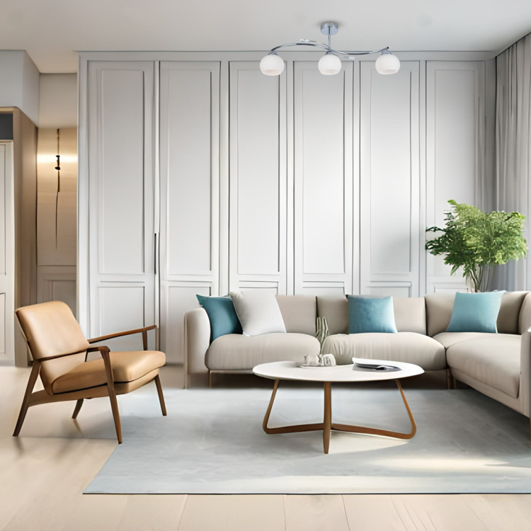 Lampa sufitowa Connor White 3xE27 MLP0877 Milagro 3x E27 64cm nowoczesna oprawa oświetleniowa szklane kule metal chrom biała białe Inspiracje Premium