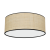 Lampa sufitowa MARSHALL NEW / RATTAN 2xE27 40cm MLP71067 Milagro 2x E27 nowoczesna oprawa oświetleniowa okrągła rattanowa Inspiracje Premium