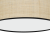 Lampa sufitowa MARSHALL NEW / RATTAN 2xE27 40cm MLP71067 Milagro 2x E27 nowoczesna oprawa oświetleniowa okrągła rattanowa Inspiracje Premium