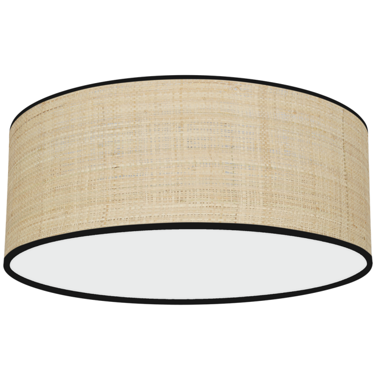 Lampa sufitowa MARSHALL NEW / RATTAN 2xE27 40cm MLP71067 Milagro 2x E27 nowoczesna oprawa oświetleniowa okrągła rattanowa Inspiracje Premium