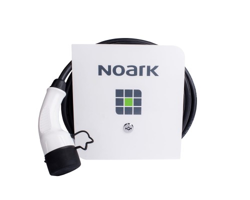 Ładowarka naścienna do samochodu elektrycznego stacjonarna Typ 1 230V 1-fazowa 16A Ex9EV1 T1 16A 110494 Noark aut pojazdów EV ścienna samochodów elektrycznych