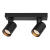 Lampa sufitowa listwa szyna natynkowa Volf Spot Czarny 2xGU10 ML0678 Milagro 26cm Spot oświetleniowa Industrialna nowoczesna czarna nawierzchniowa jak szynoprzewód Inspiracje Premium