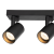 Lampa sufitowa listwa szyna natynkowa Volf Spot Czarny 3xGU10 ML0681 Milagro 38cm Spot oświetleniowa Industrialna nowoczesna czarna nawierzchniowa jak szynoprzewód Inspiracje Premium