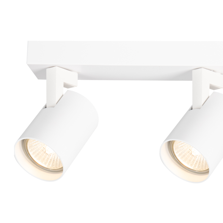 Lampa sufitowa listwa szyna natynkowa Volf Spot Biały 3xGU10 ML0681 ML0682 38cm Spot oświetleniowa Industrialna nowoczesna biała nawierzchniowa jak szynoprzewód Inspiracje Premium