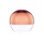 Klosz do lampy GLOBE COPPER S 5763 NOWODVORSKI Lighting szklana przyciemniana kula Miedziana przezroczysta Inspiracje Premium