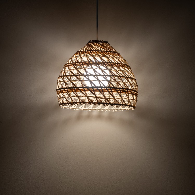 Lampa sufitowa Wisząca BOHO S 11150 Nowodvorski Lighting w stylu boho rattanowa Inspiracje Premium