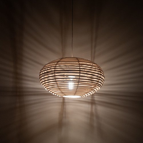 Lampa sufitowa Wisząca RATTAN S 11153 Nowodvorski Lighting w stylu boho rattanowa Inspiracje Premium