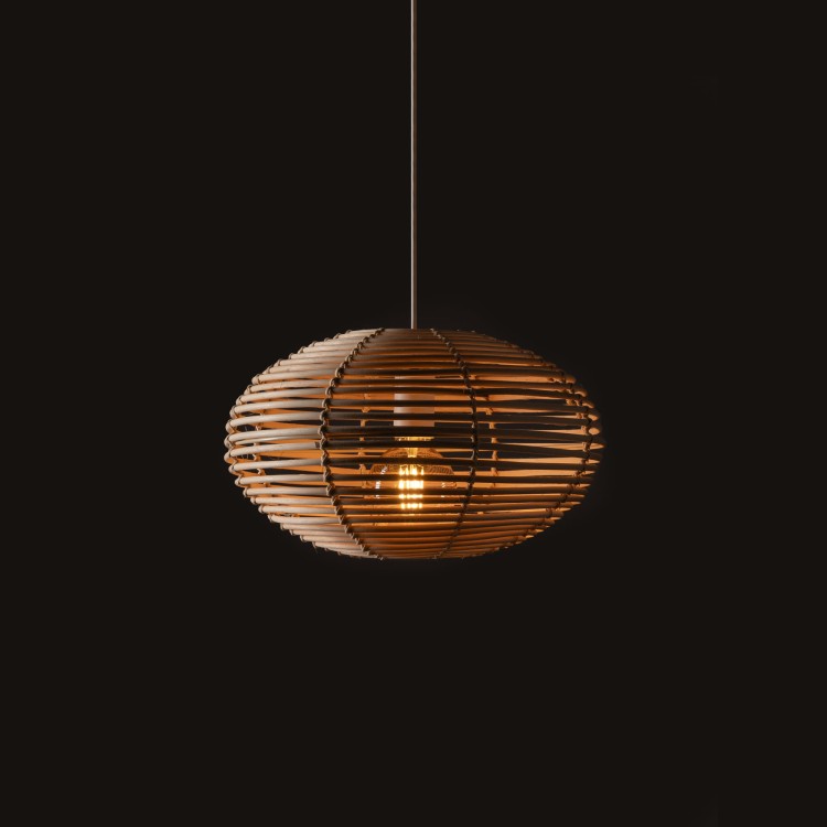 Lampa sufitowa Wisząca RATTAN S 11153 Nowodvorski Lighting w stylu boho rattanowa Inspiracje Premium