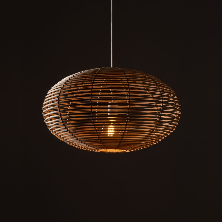 Lampa sufitowa Wisząca RATTAN M 11154 Nowodvorski Lighting w stylu boho rattanowa Inspiracje Premium
