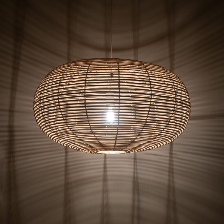 Lampa sufitowa Wisząca RATTAN L 11155 Nowodvorski Lighting w stylu boho rattanowa Inspiracje Premium