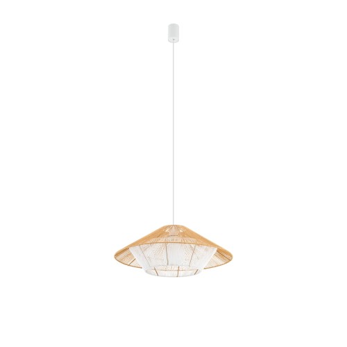 Lampa sufitowa Wisząca JAPANDI S 11156 Nowodvorski Lighting w stylu boho rattanowa Inspiracje Premium
