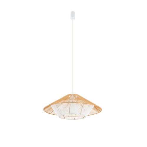 Lampa sufitowa Wisząca JAPANDI M 11157 Nowodvorski Lighting w stylu boho rattanowa Inspiracje Premium