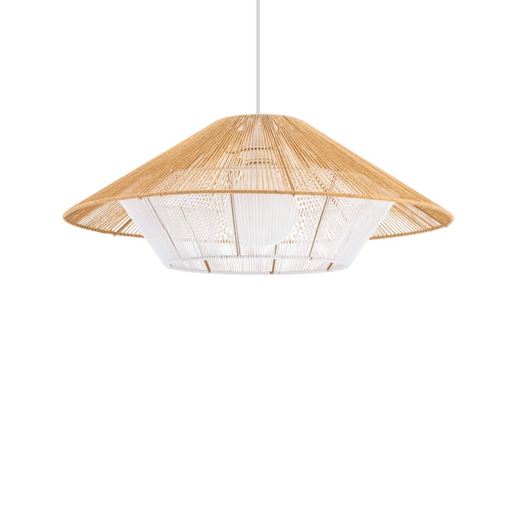 Lampa sufitowa Wisząca JAPANDI M 11157 Nowodvorski Lighting w stylu boho rattanowa Inspiracje Premium