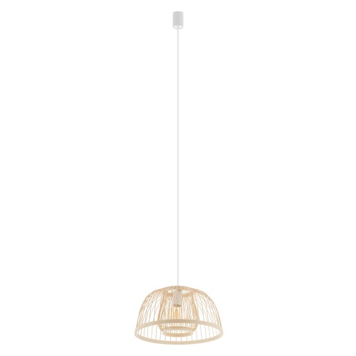 Lampa sufitowa Wisząca KRABI 11158 Nowodvorski Lighting w stylu boho rattanowa Inspiracje Premium