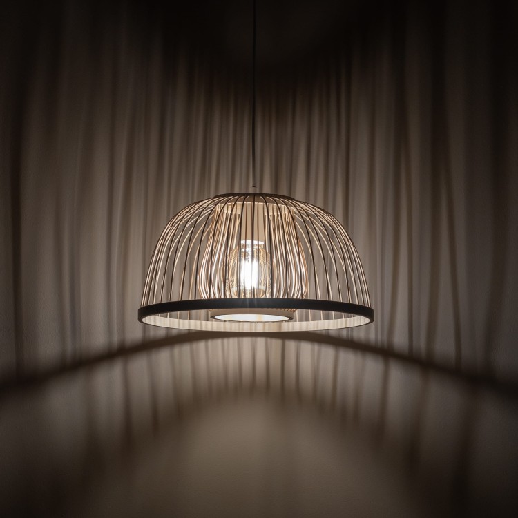 Lampa sufitowa Wisząca KRABI 11158 Nowodvorski Lighting w stylu boho rattanowa Inspiracje Premium