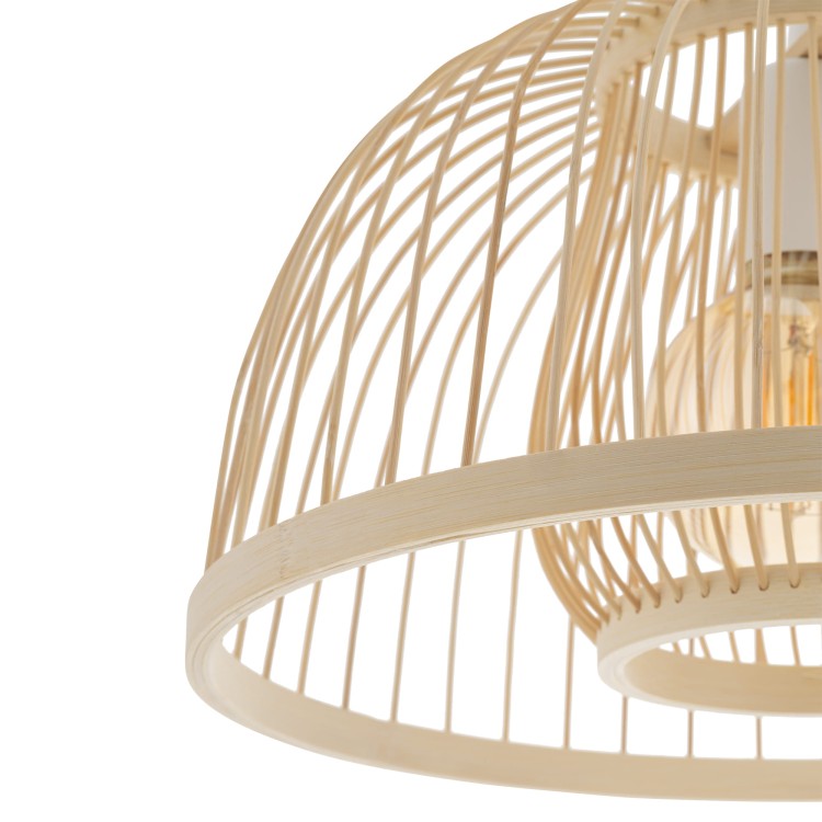 Lampa sufitowa Wisząca KRABI 11158 Nowodvorski Lighting w stylu boho rattanowa Inspiracje Premium