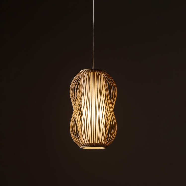Lampa sufitowa Wisząca PUKET S 11160 Nowodvorski Lighting w stylu boho rattanowa Inspiracje Premium