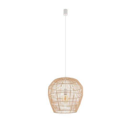 Lampa sufitowa Wisząca HAITI S 11163 Nowodvorski Lighting w stylu boho rattanowa Inspiracje Premium